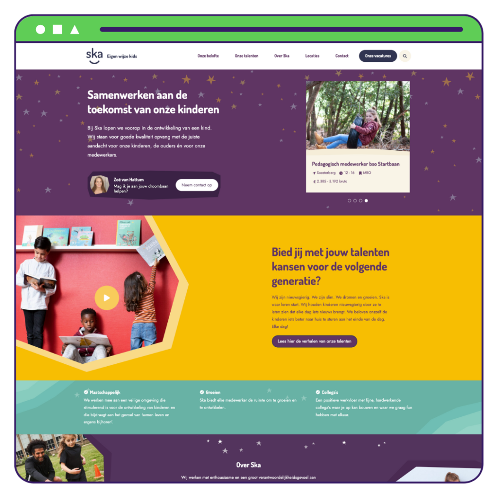 Werkenbij website SKA